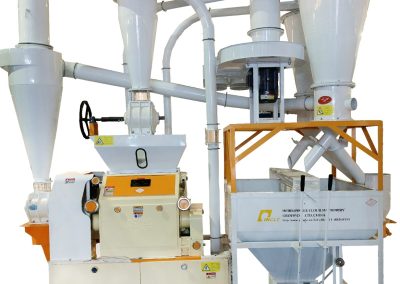 single flour mill machine